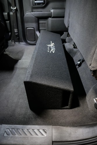 Fits 2019-2025 Chevy Silverado/GMC Sierra Crew Cab Quad 8" Subwoofer Box - Picture 12 of 13