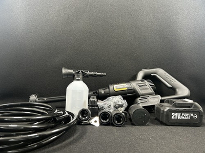 #ad #ad MIMYTH 21V Cordless Pressure Washer Kit Foam Pot 6 in 1 Nozzle Battery Hose $40.00