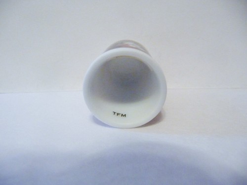 THIMBLE HANDCRAFTED FP FRANKLIN MINT '92 'ADVERTISING CATS'  "OUR KITTIES..... " - Picture 6 of 6