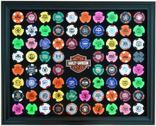 Harley-Davidson Poker Chip Sammelrahmen - 76 ...