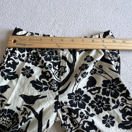 Ann Loren Ruffle Bell Bottom Pants Size 6 Floral Bird Print Girls Retro Y2K - Picture 7 of 7