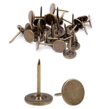 Brozen Heavy Duty Thumb Tacks, Extra Long Push Pins for Upholstery, Carpets, ...