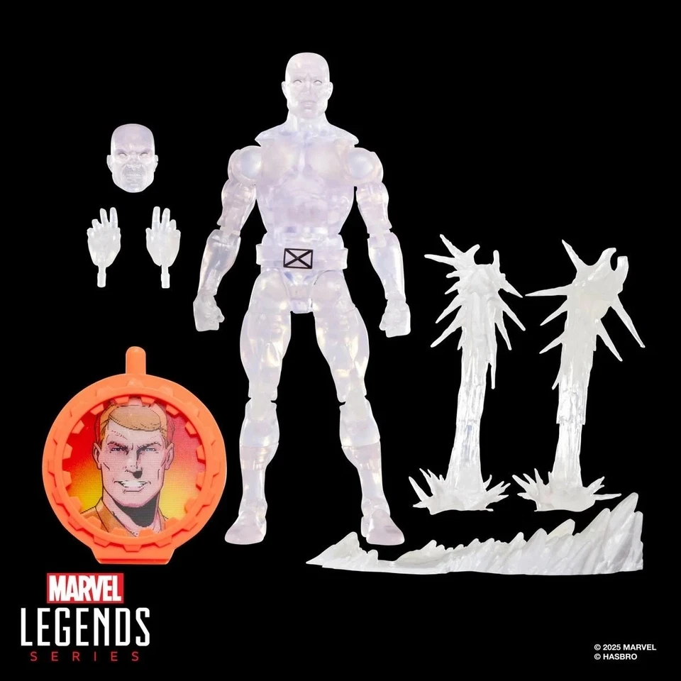 Secret Wars Marvel Legends Iceman 6-Inch Action Figure - Image 3 of 4