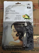 Lindsay Home Aesthetics Curly Hair Mask Infused/ Avocado Oil 2 step