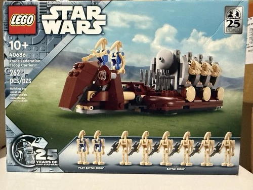 LEGO Star Wars Trade Federation Troop Carrier 40686 New Sealed