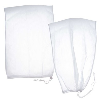 2 Fine Mesh Filter Net Bags for Leaf Vacuum Pool Cleaners 16'' x 20'', Replacement