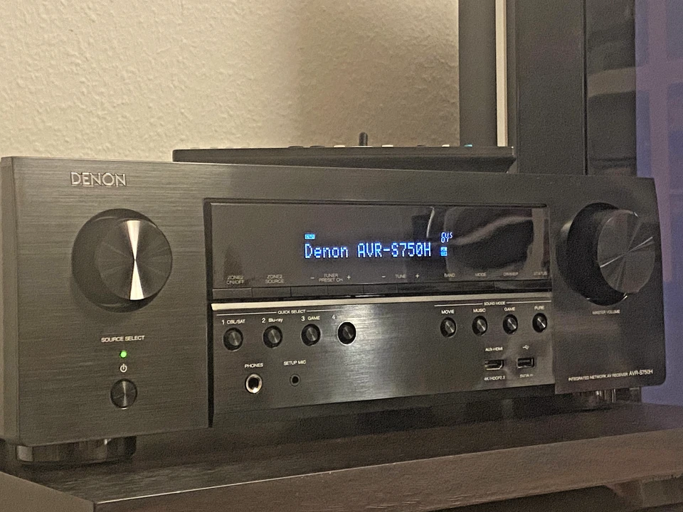 DENON AVR-S750H Netzwerk HEOS 7.2 Receiver DOLBY ATMOS AirPlay2 Dual WiFi 4K UHD - Bild 2 von 4