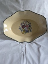 Home & Garden Party Floral Ceramic 12 Oval Ba...