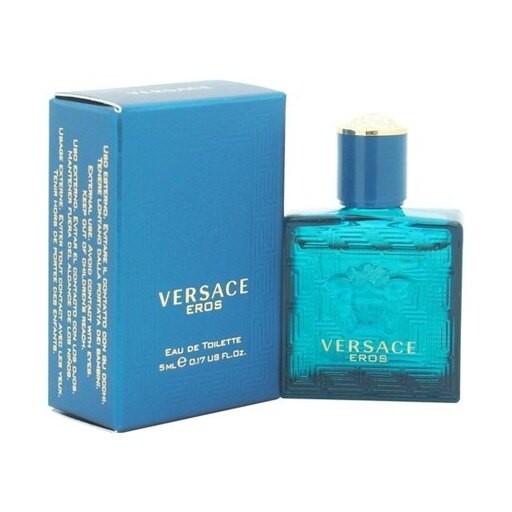 VERSACE EROS 香水 箱なし Versace Eros Eau de Toilette 0.17 oz / 5 ml men's Splash | eBay