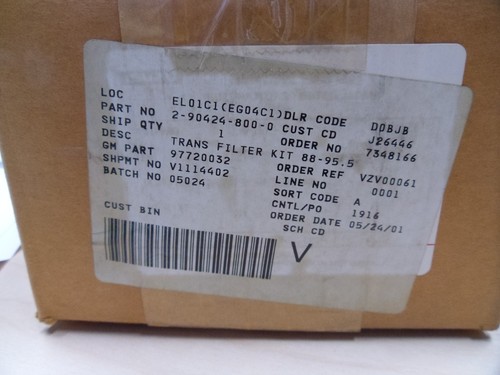 Isuzu Transmission filter kit OEM Genuine 2-90424800-0 GM 97720032 P2