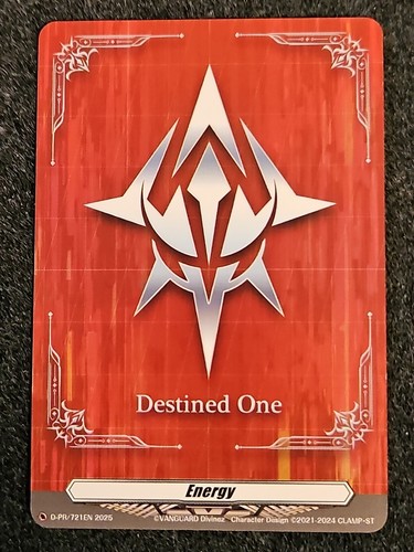 Cardfight!! Vanguard Divinez Energy Destined One Vanguard Day D-PR/721EN Promo - Picture 1 of 1