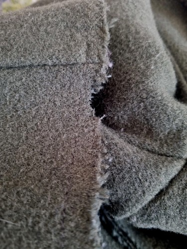 Moa Moa Dark Green,Lined Wool Blend,Buttoned Jacket.Womens S - Picture 12 of 12