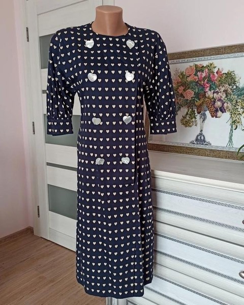 Women Akris Dress Multicolor Cotton 36 / S / 44