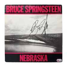 BRUCE SPRINGSTEEN SIGNED NEBRASKA VINYL 12" LP (ACG CERT AG17921)
