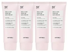 Artdeli Melacut Tone Up Sun Cream 50ml x 4pcs SPF50 PA   K-Beauty / Tracking