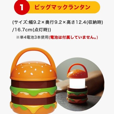 McDonald's × BEAMS 2025 Big Mac Lantern Lucky Bag Japan