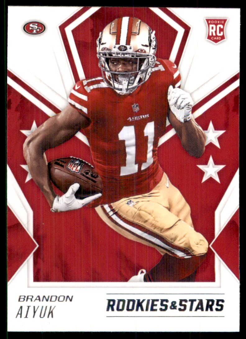 2020 Panini Rookies & Stars Brandon Aiyuk RC San Francisco 49ers #124