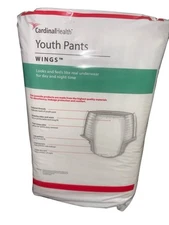 Cardinal Health Youth Pants (pull ups) L/XL, 14 Qty In Each Pack- 60-125 Lbs