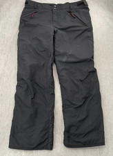 Obermeyer Ski Pants Adult XL Black Insulated Lined Snowboard Pant Mens