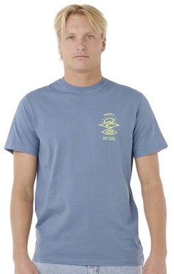 Rip Curl Search Icon T-Shirt - Bluefin - New