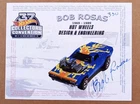 Signed Bob Rosas 2023 Hot Wheels 37th Convention Rodger Dodger Redline E Sheet