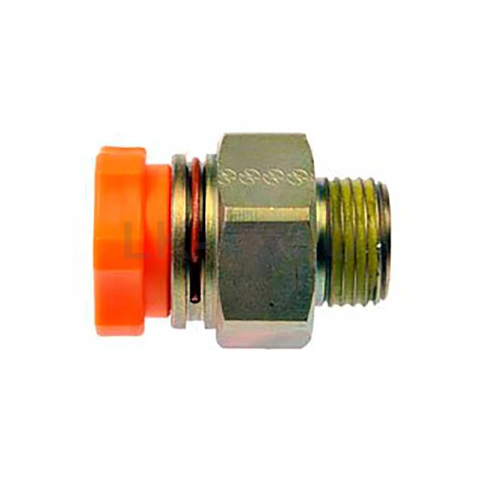 2 Engine Oil Cooler Line Connector Fits Chevrolet B7 6.5L GMC B7 6.5L - Image 4 of 4