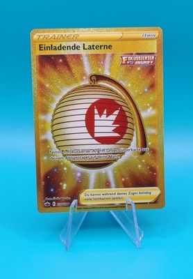 Pokémon Karte Einladene Laterne 230/198 DE NM Schaurige Herrschaft