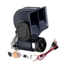 12V 150DB Loud Air Train Horn Kit Car Truck Motorcycle Boat Blue Wire Auto
