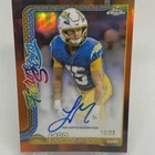 2025 Topps Chrome Ladd McConkey Future Stars Autographs (RAW)