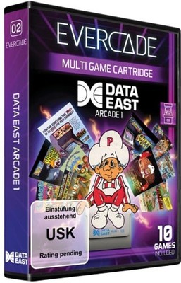 Blaze Evercade VS Data East Arcade Collection 1 - Cartridge #02 - Evercade