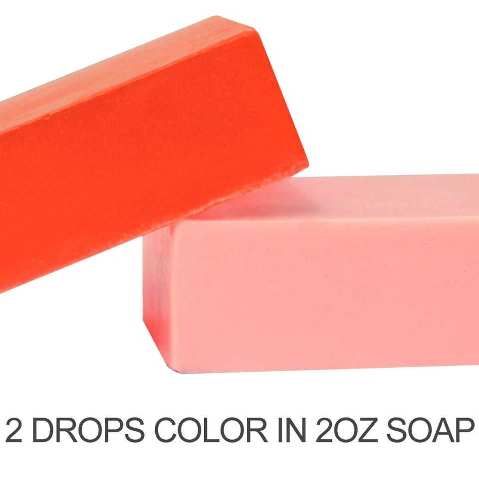 Apple Red Liquid Color Dye (use in MP Soap, Lotions, bath salts and fizzies) - Image 4 of 4