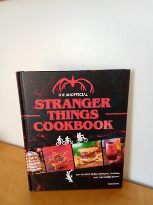 THE UNOFFICIAL STRANGER THINGS COOKBOOK-HC-2022-REEL INK PRESS-AS NEW