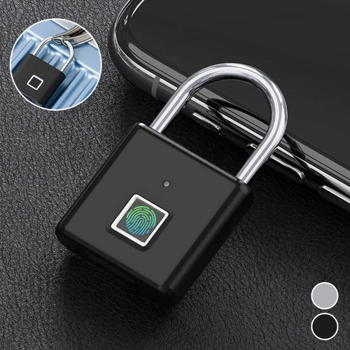 USB Charging Fingerprint Password Lock Portable Digital Lock