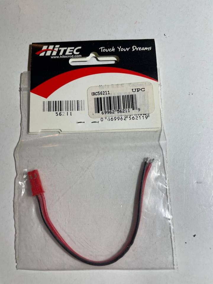 HiTec Male B.E.C. Connector PN56211 R/C Model Helicopter - Image 2 of 2