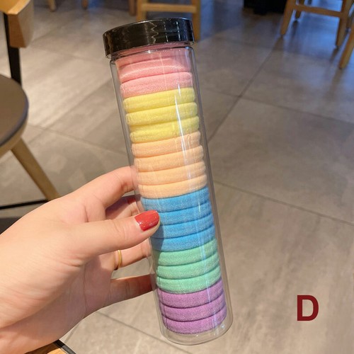 20Pcs/Box Women Girl Hair Band Ties Elastic Rope Ring Hairband Ponytail Holder - Bild 14 von 14