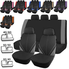 For Chevrolet Car Seat Covers 5 Seats Front Rear Full Set Protector Cushion Pad