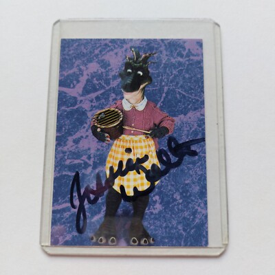 Jessica Walter Signed Dinosaurs 1992 Pro Set Trading Card Arrested Development
