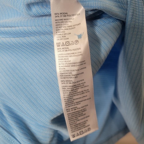 Tommy Bahama Men Size XL Island Zone Blue Modal Blend Polo - Picture 4 of 5