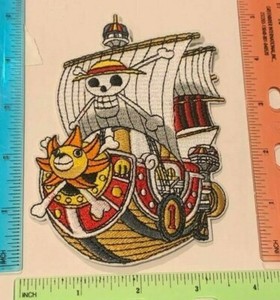 One Piece Pirate Ship Luffy Iron On Embroidered Hard Rock Band Patches 340 Ebay One Piece Pirate Ship Luffy Iron On Embroidered Hard Rock Band Patches 340 Ebay
