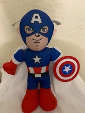 Captain America Plush Marvel 2013 Super Hero Squad Good Stuff 13"