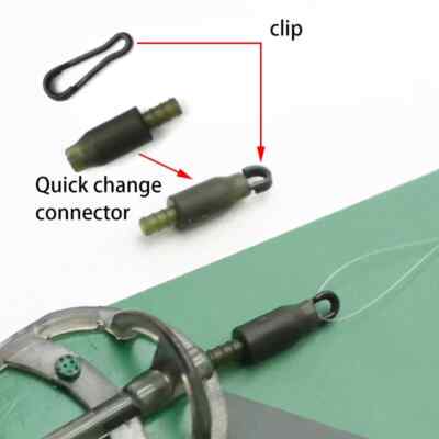  IN LINE QUICK CHANGE BEADS -  10 PER PACK method quick change