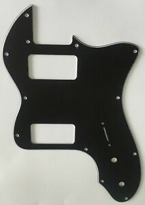 3 Ply Black Guitar Parts For Fender 72 Telecaster Thinline TV Jones Guitar Pickguard 