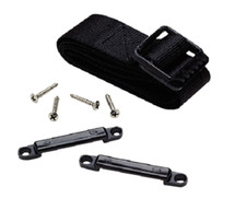 SeaChoice 1-1/2" x 42" Battery Tie-Down Strap & Brackets Poly-Pro Webbing 78981