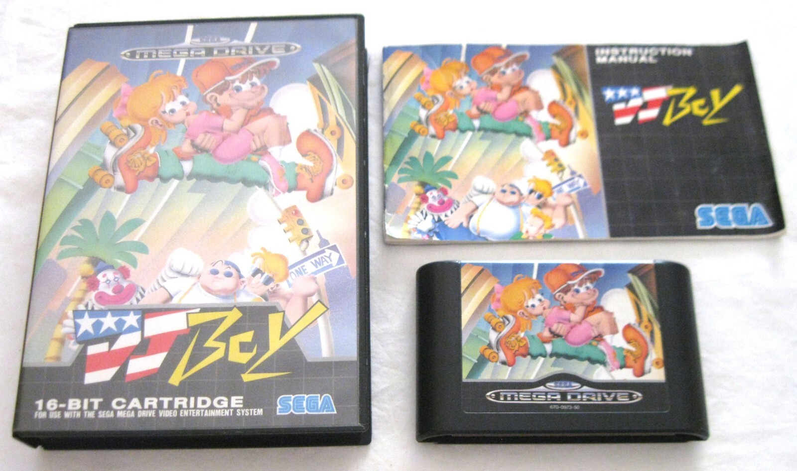 dj boy authentique version originale sega megadrive