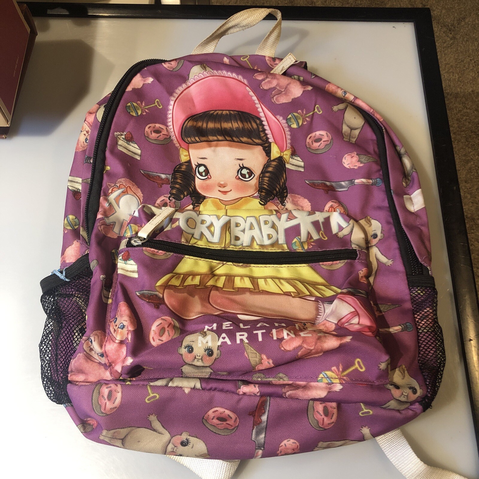 Melanie Martinez Cry Baby Backpack Laptop Padded Slot Goth Punk Pastel Kawaii Ebay