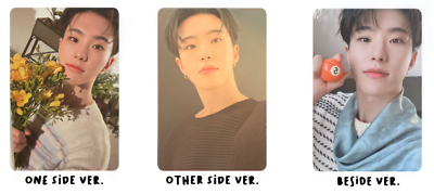 Seventeen Hoshi Your Choice Official Photo card One side