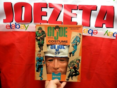 1964 Vintage Gi Joe : Halco Kinder Größe Halloween Kostüm Ufer Patrol Verpackt