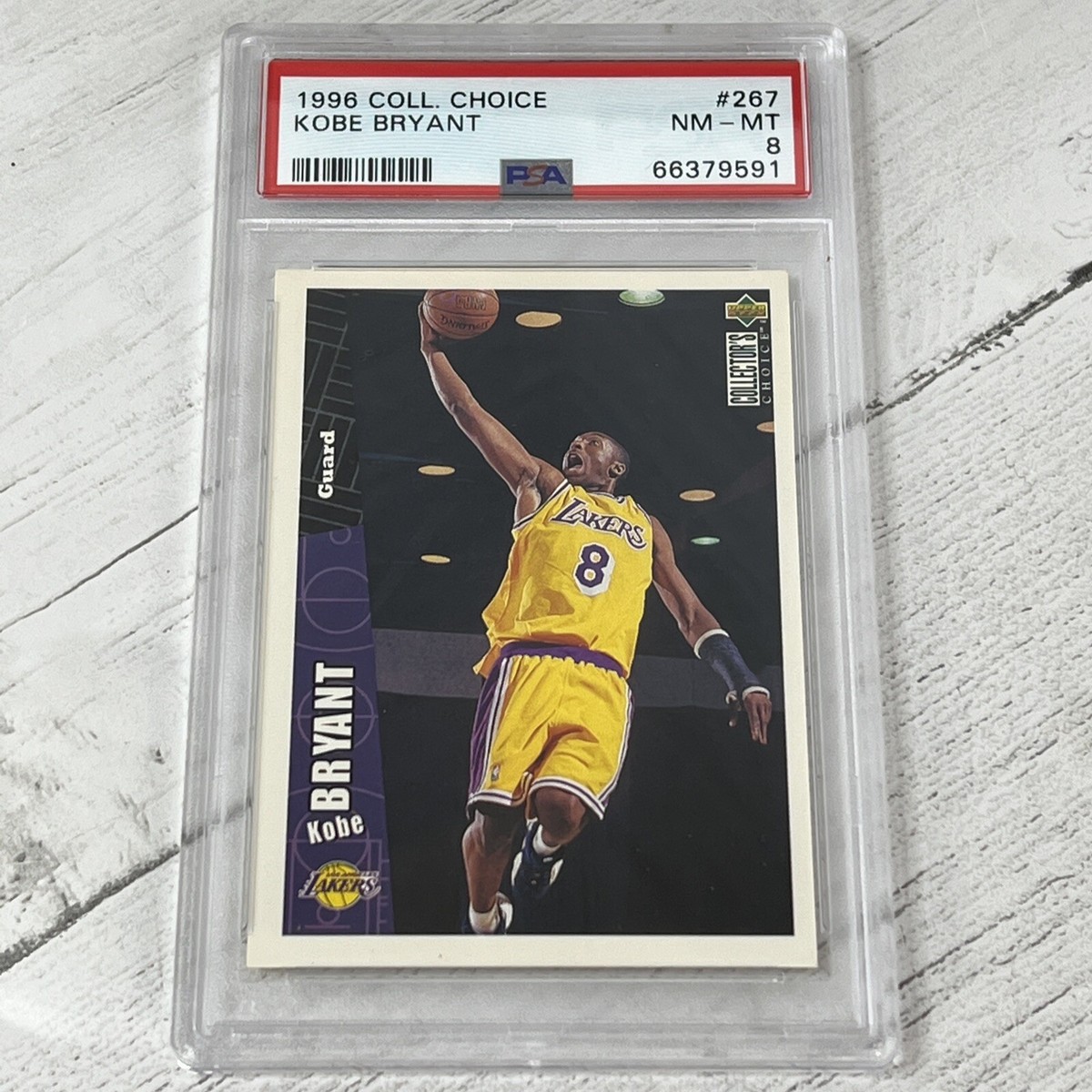 KOBE BRYANT 1996-97 EX RC PSA 8 コービー高騰中！ 1996-1997 E