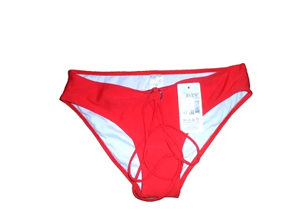 BAS DE MAILLOT DE BAIN ROUGE MARQUE DIVINE PARIS TAILLE 42 NEUF AVEC ETIQUETTE; - Photo 1/4