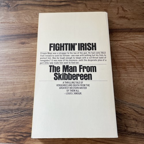The Man From Skibbereen Paperback Book by Louis L'Amour 1973 - Picture 2 of 8